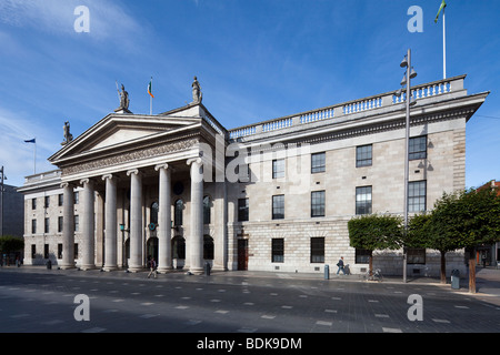 L'Ufficio Generale delle Poste, O'Connell Street, Dublin, Irlanda Foto Stock