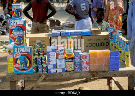 Il Camerun, circostante di Douala Foto Stock