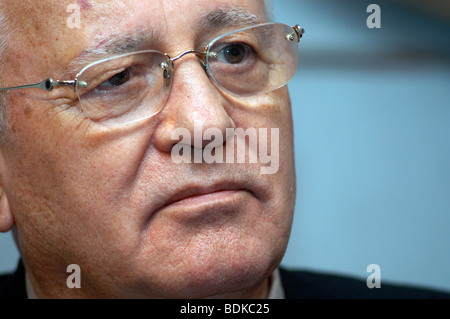 Mihail Gorbaciov, uomo politico russo. Foto Stock