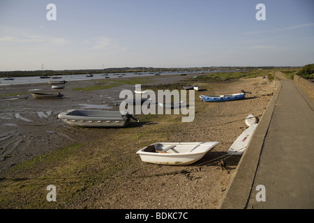 Mersea island West Mersea vista costiera Foto Stock