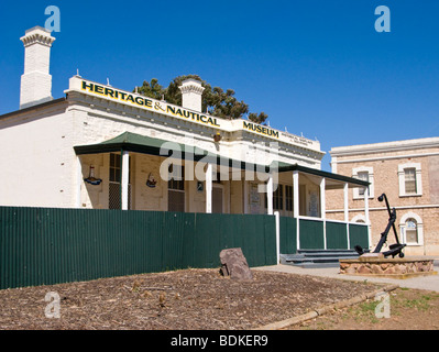 Patrimonio e Museo Nautico,Wallaroo Yorke Peninsula South Australia Foto Stock