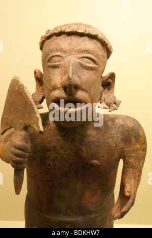 Pre-ispanica di figurine di ceramica da Colima, Museo Regionale, Potosino San Luis de Potosí, Messico Foto Stock