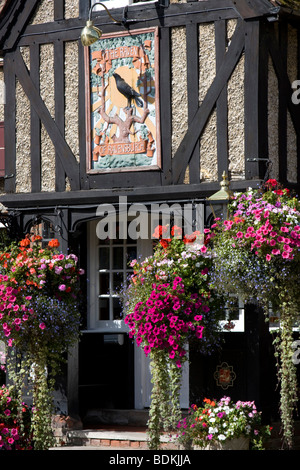 Il corvo casa pubica hexton England Regno unito Gb Foto Stock