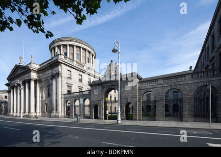 Quattro campi da tennis, Dublino, Irlanda Foto Stock