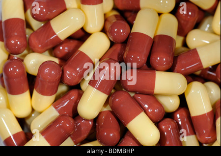 Pillole, capsule e compresse Foto Stock