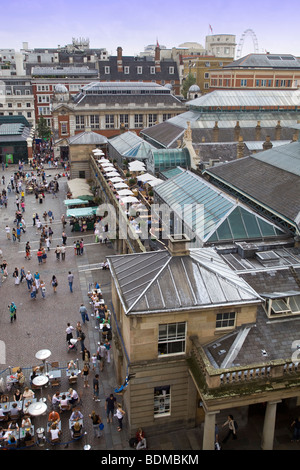 Veduta aerea Covent Garden Piazza London Foto Stock