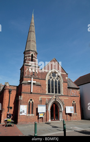 La Chiesa unita di Egham, Surrey, Regno Unito. Foto Stock