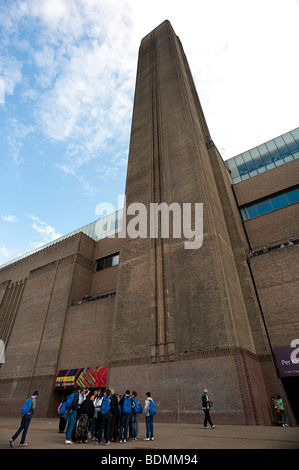 La Tate Modern, Southbank, Londra Foto Stock