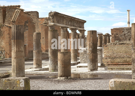 Pompei, Ausgrabungen der antiken Stadt, Foto Stock