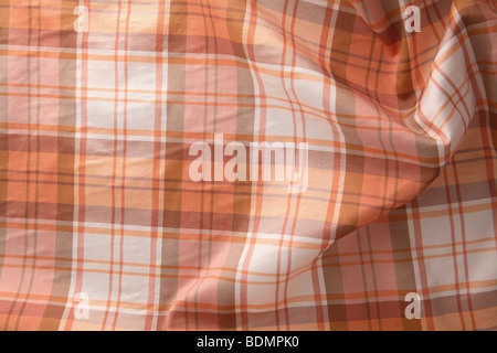 plaid seta Foto Stock