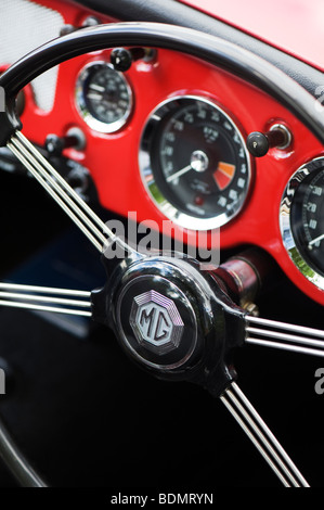 MG MGA 1600 roadster, classic british auto Foto Stock