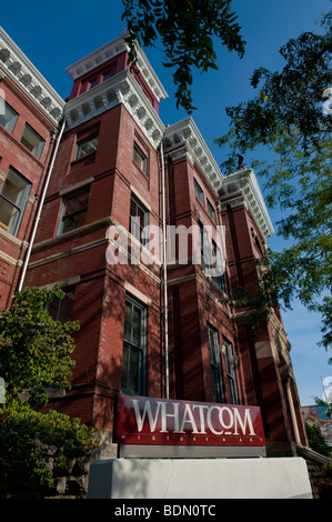 La Whatcom Museo di Storia e Arte si trova nel centro cittadino di Bellingham propone la raffinata arte e storia regionale. Foto Stock