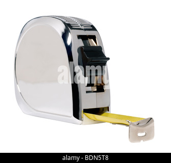 Retractable Tape Measure Foto Stock