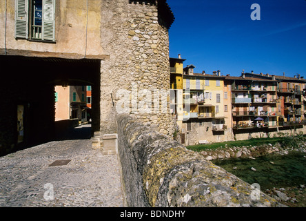 Il borgo medievale di Sospel Alpes-maritimes 06 PACA Costa Azzurra Francia Europa Foto Stock