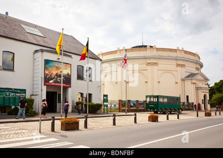 Museo della Battaglia di Waterloo sul sito della battaglia in Belgio, Europa Foto Stock