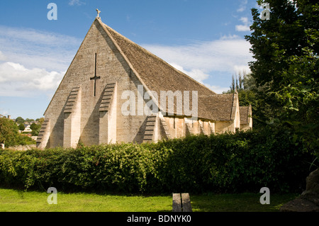 La vecchia sala Tithe Barn a Barton Agriturismo Country Park in Bradford on Avon Wiltshire Foto Stock