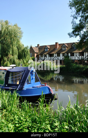 Kennet & Avon Canal, Aldermaston Wharf, Berkshire, Inghilterra, Regno Unito Foto Stock