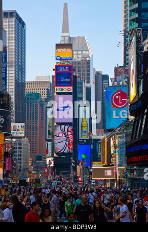 Times Square a New York City Foto Stock