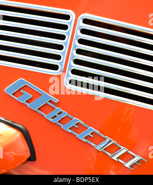 Volkswagen maggiolino GT. Classic auto tedesca abstract Foto Stock