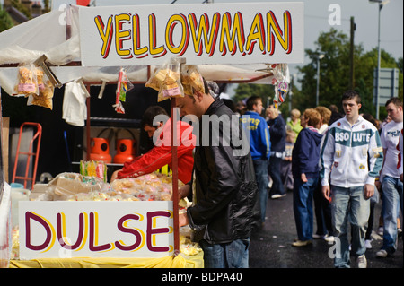 Folle a Ould/Aul Lammas Fair, Ballycastle Foto Stock