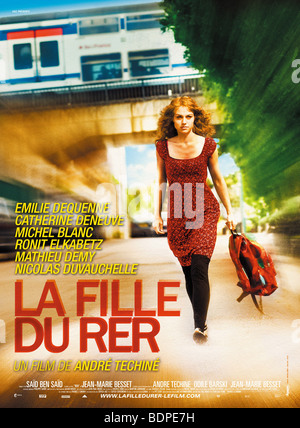 La Fille du RER anno : 2009 regista : André Téchiné Emilie Dequenne, poster del film Foto Stock