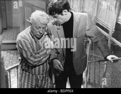 Nazioni Unite lo strinare en hiver Anno: 1962 Regia: Henri Verneuil Jean Gabin, Jean-Paul Belmondo Foto Stock