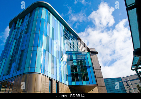 Cardiff nuova libreria in St. David's 2 Sviluppo Cardiff Foto Stock