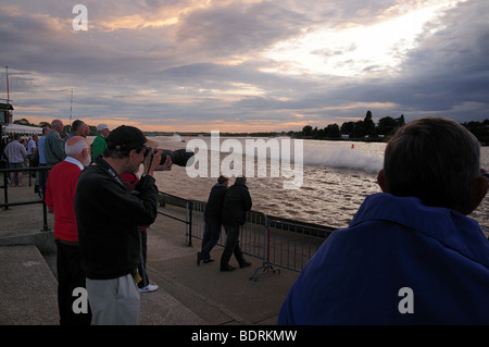 Fotografare il Powerboat Racing Event 23-07-09 Oulton Broad Lowestoft Suffolk Foto Stock