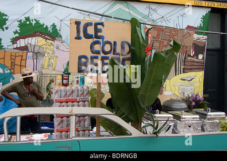 Carnevale di Notting Hill Londra Inghilterra Regno Unito Europa Foto Stock