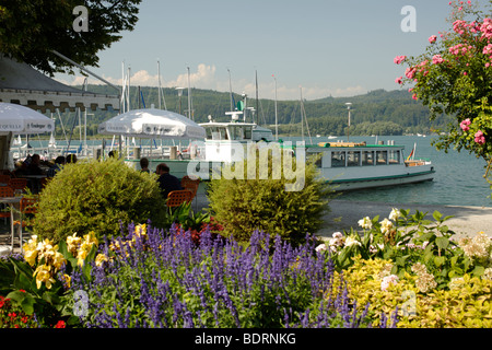 Bodman Lago di Costanza, verso Bodman Ludwigshafen, Baden-Wuerttemberg, Germania, Europa Foto Stock