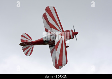 Pitts S-2A due speciali sedile biplano acrobatico Foto Stock