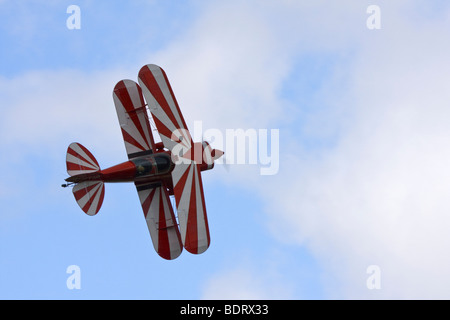 Pitts S-2A due speciali sedile biplano acrobatico Foto Stock