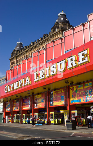 Olympia Leisure Amusement Arcade a Scarborough, North Yorkshire Foto Stock