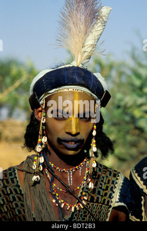 Niger, gerewol, circostante di abalak Foto Stock