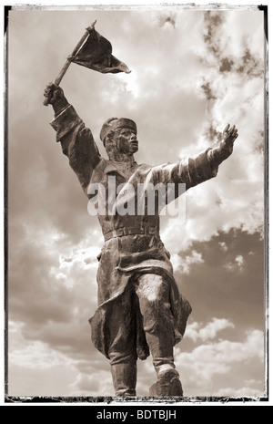 Osztyapenko Statua in ricordo di scultura - Parco di sculture comunista museum - Budapest - Ungheria Foto Stock