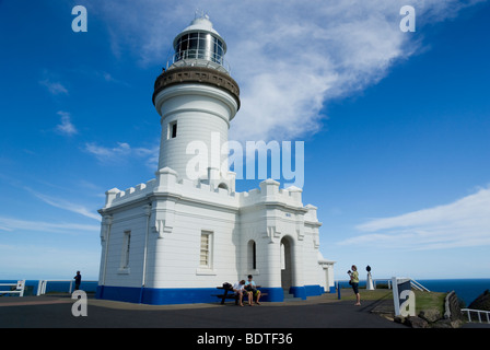 Byron Bay Lighthouse, il più orientale in Australia Foto Stock