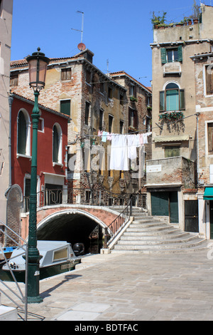 Campo San Cassiano, Venezia, Italia Foto Stock