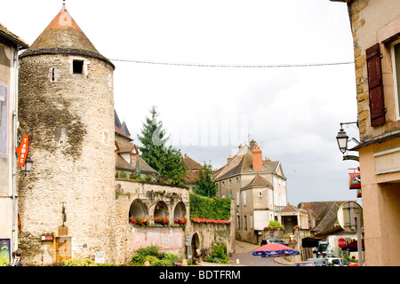 Buxy nella regione della Borgogna Francia Foto Stock