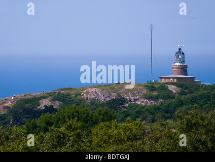 Kullen Lighthouse, il faro luminoso in Scandinavia. Foto Stock