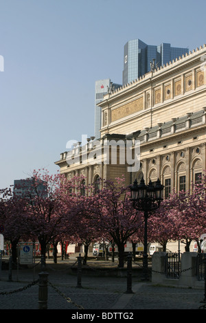 Alte Oper, frankfurt am main, Assia, deutschland, la vecchia Opera, DI FRANCOFORTE SUL MENO, Hesse, Germania Foto Stock