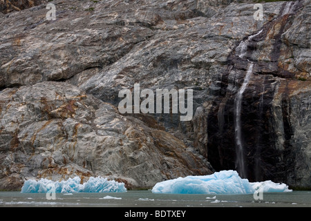 Eisberge - (Tracy Arm) / Iceberg - (Tracy Arm) / Juneau - Alaska Foto Stock