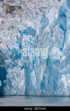 Sawyer-Gletscher - (Tracy Arm) / Sawyer-Glacier - (Tracy Arm) / Juneau - Alaska Foto Stock