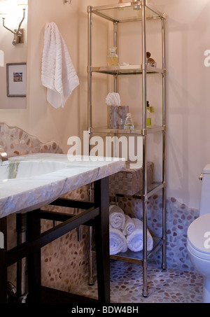 Bagno moderno Foto Stock
