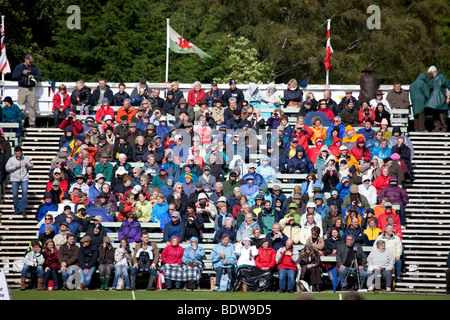 Braemar Royal Highland Gathering e giochi al Princess Royal e il Duca di Fife Memorial Park, Braemar, Aberdeenshire, Regno Unito Foto Stock