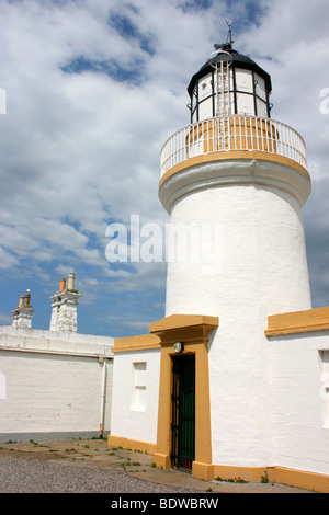 Faro di Cromarty sul Black Isle, Ross-shire, Highlands scozzesi Foto Stock