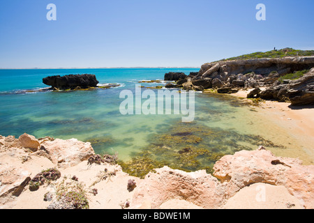 Piccola spiaggia di Cape Dombey Robe Australia del Sud Foto Stock