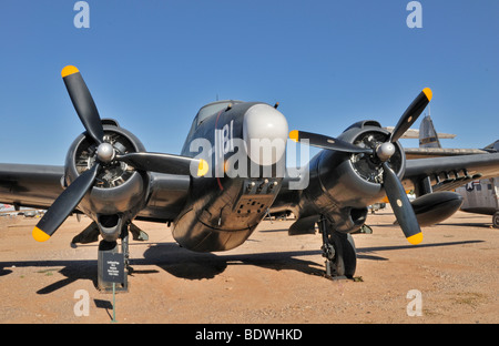 Lockheed Vega PV-2 bombardiere Patrol, 1945-1960 Pima Air & Space Museum, Pima Air & Space Museum, Tucson, Arizona, Stati Uniti d'America Foto Stock