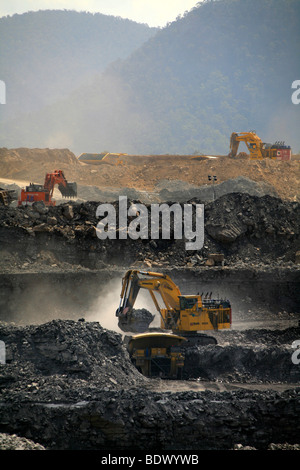 Aprire tagliare le miniere di carbone in Australia Foto Stock