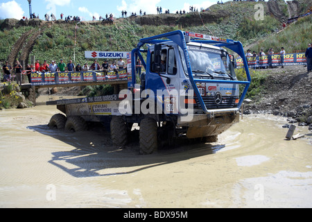 Carrello di prova del Campionato Europeo, ADAC Truck-Grand-Prix 2009 Nuerburgring, Renania-Palatinato, Germania, Europa Foto Stock