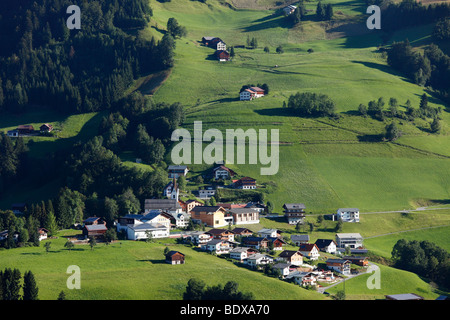 Blons, grande valle Walser, Vorarlberg, Austria, Europa Foto Stock